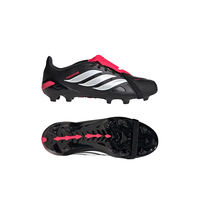ADIDAS Predator League Fold-Over Tongue אדידס כדורגל ילדים שחור לבן אדום