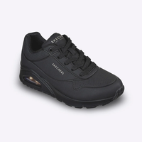 SKECHERS UNO סקצ'רס נשים שחור רחב