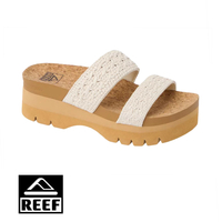 REEF CJ8611 Cushion Vista Higher Vintage Tan כפכפי ריף לנשים פלטפורמה