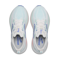 BROOKS GLYCERIN 22 WIDE ברוקס נשים לבן תכלת ורוד
