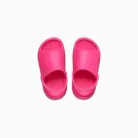 REEF Little Rio Slide Whisper White סנדלי תינוקות ורוד