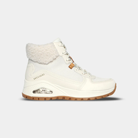 SKECHERS UNO Rugged - Fall Mode סקצ'רס נשים מגף קרם