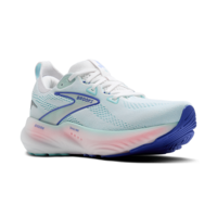 BROOKS GLYCERIN 22 WIDE ברוקס נשים לבן תכלת ורוד