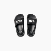 REEF Little One Slide Reef Black White ריף כפכפי תינוקות