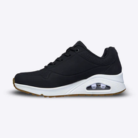 SKECHERS UNO סקצ'רס גברים שחור לבן סוליית דבש