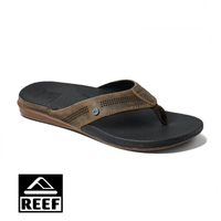 כפכפי גברים REEF CUSHION BOUNCE LUX חום שחור