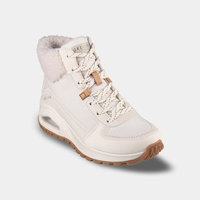 SKECHERS UNO Rugged - Fall Mode סקצ'רס נשים מגף קרם