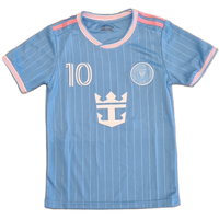 חליפות כדורגל מיאמי - מסי תכלת ורוד