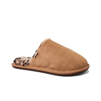 REEF COZY SLIPPER LEOPARD נעלי בית חום נשים