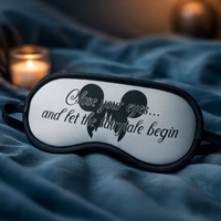 כיסוי עיניים עם הדפסה