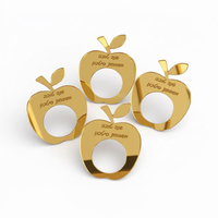 חבקי מפיות מאקריל עם חריטה אישית לראש השנה