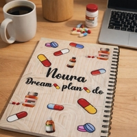 מחברת ספירלה עם הדפסה אישית