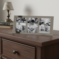 מעמד אקריל ל-3 תמונות