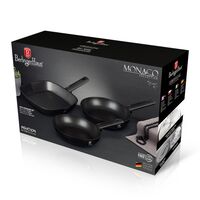 סט 3 מחבתות איכותיות BH-7096 Monaco