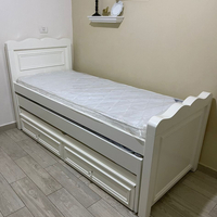 מיטת ילדים משולשת דגם לב 