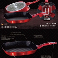 מחבת גריל איכותית BH-1613 Metallic