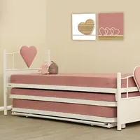 מיטת הייריזר משולשת קומפורט דגם לבבות