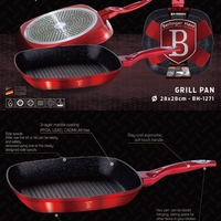סט 3 מחבתות איכותיות BH-1289 Metallic