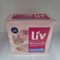 מפיות צבעוניות מרובעות -100 יחידות- בהיר