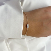 צמיד חמסה קלאסי - כסף 925