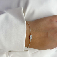 צמיד חמסה קלאסי - כסף 925