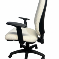 כיסא משרדי Rio Pro לבן מבד בוקלה