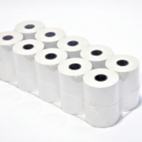 גליל נייר טרמי 57/20 למכונת אשראי