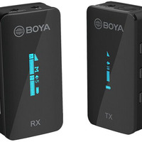 מערכת מיקרופון דש אלחוטי מקצועי Boya BY-XM6-S1