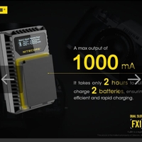 מטען סוללות למצלמה FUJIFILM FX1