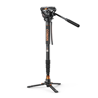 מונופוד + ראש אלומיניום  COMAN DX327AQ6