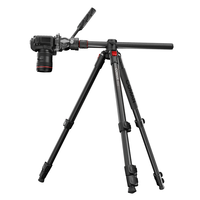 חצובה אופקית רב תכליתית ויחידת חצובה COMAN KX3939Mini A32&V1 עם ראש נוזל וראש כדורי 360°, 1810 מ