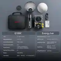 תאורת וידאו RGB Q100C 100W PHOTOOLEX