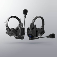מערכת אינטרקום Saramonic WiTalk9-9S סט אוזניות תקשורת הפקה אלחוטי ל- 9 אנשים