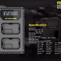 מטען לסוללה NP-FW50  Nitecore USN1 Sony