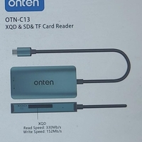 קורא כרטיס ONTEN XQD חיבור TAPE- C
