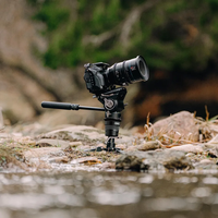 מונופוד עם ראש COMAN M1S+V5 CARBON