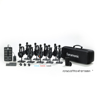 מערכת אינטרקום Saramonic WiTalk9-9S סט אוזניות תקשורת הפקה אלחוטי ל- 9 אנשים