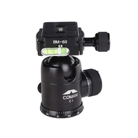 COMAN TM286CC1 חצובה וידאו מקצועית מסיבי פחמן