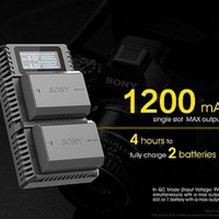 מטען לסוני NP-FZ100 דגם USN4 PRO