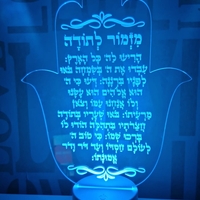חמסה מאקריל שקוף  