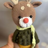 בובת אייל סרוגה בעבודת יד