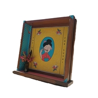 מדף נוי ממגירה בעבודת יד