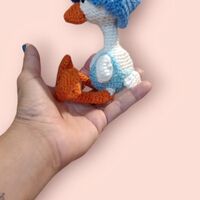 דפי הברווז סרוג בעבודת יד