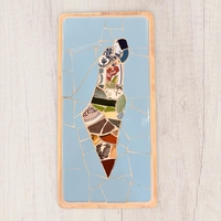 מפת ארץ ישראל מפסיפס בעבודת יד