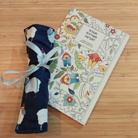 ערכת צביעה- קלמר רול ,עפרונות וחוברת צביעה