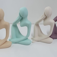 פסלוני נוי מגבס בצבעים שונים ניתן לקבל בכל צבע