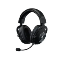 אוזניות גיימינג עם מיקרופון וסטנד - Logitech G Pro X
