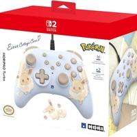 HORIPAD Turbo Eevee Cottage Core – בקר חוטי ל-Nintendo Switch 2