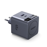 מטען קיר מהיר UGREEN Nexode Pro 45W GaN עם כבל נשלף