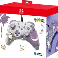 HORIPAD Turbo Gengar & Mimikyu – בקר חוטי ל-Nintendo Switch 2